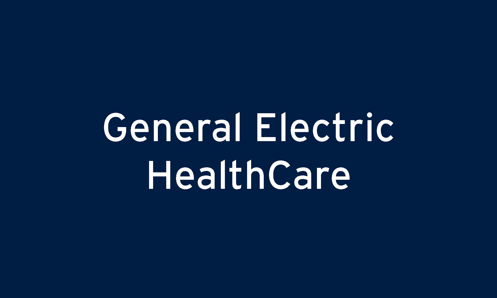 General Electric HealthCare    