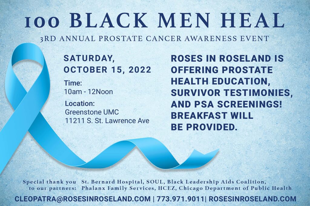 100 Black Men Heal - Prostate Cancer Foundation of Chicago